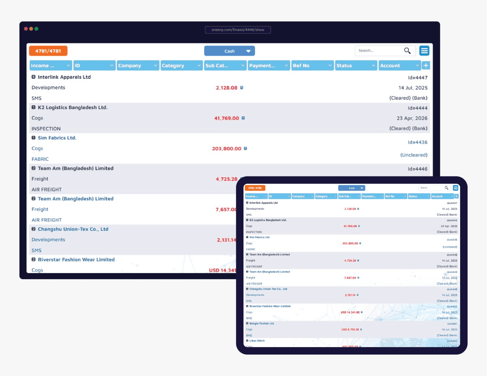 Interface Preview